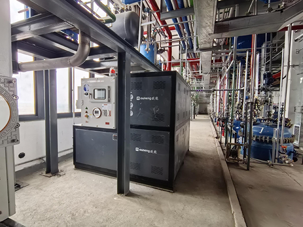 醫(yī)藥中間體生產(chǎn)蒸汽換熱反應(yīng)釜TCU溫控系統(tǒng)「歐能機(jī)械」